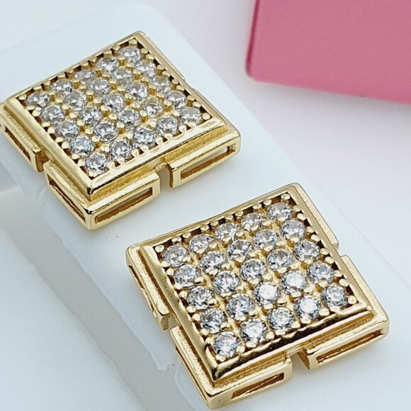 "925 Sterling Silver Cubic Zirconia Earrings, U19254616 - Picture 5 of 11